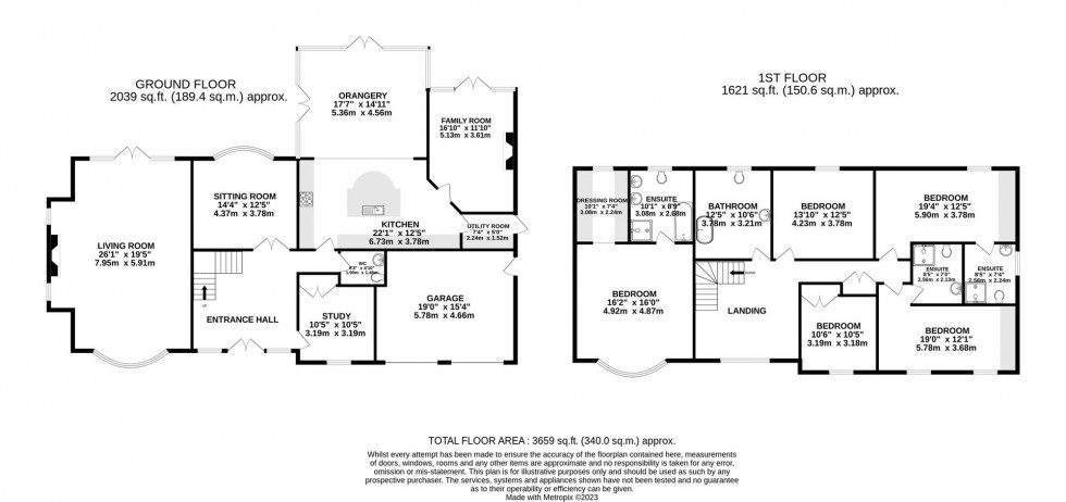 Floorplan for Goughs Lane, Knutsford