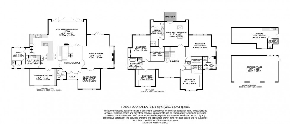 Floorplan for Chelford Road, Alderley Edge