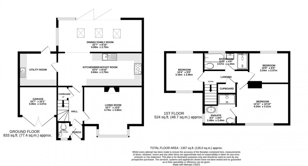 Floorplan for Faulkners Lane, Mobberley, Knutsford