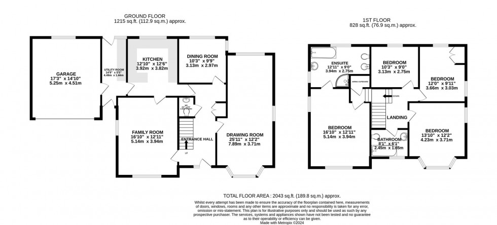 Floorplan for Moss Road, Alderley Edge