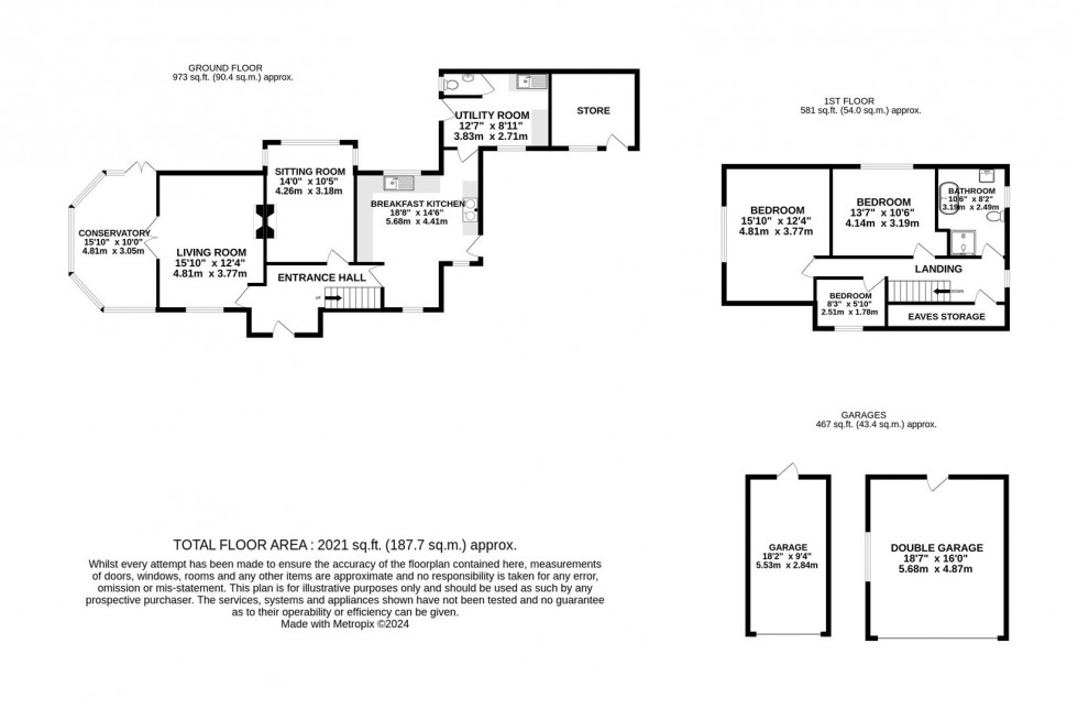 Floorplan for Carr Lane, Alderley Edge