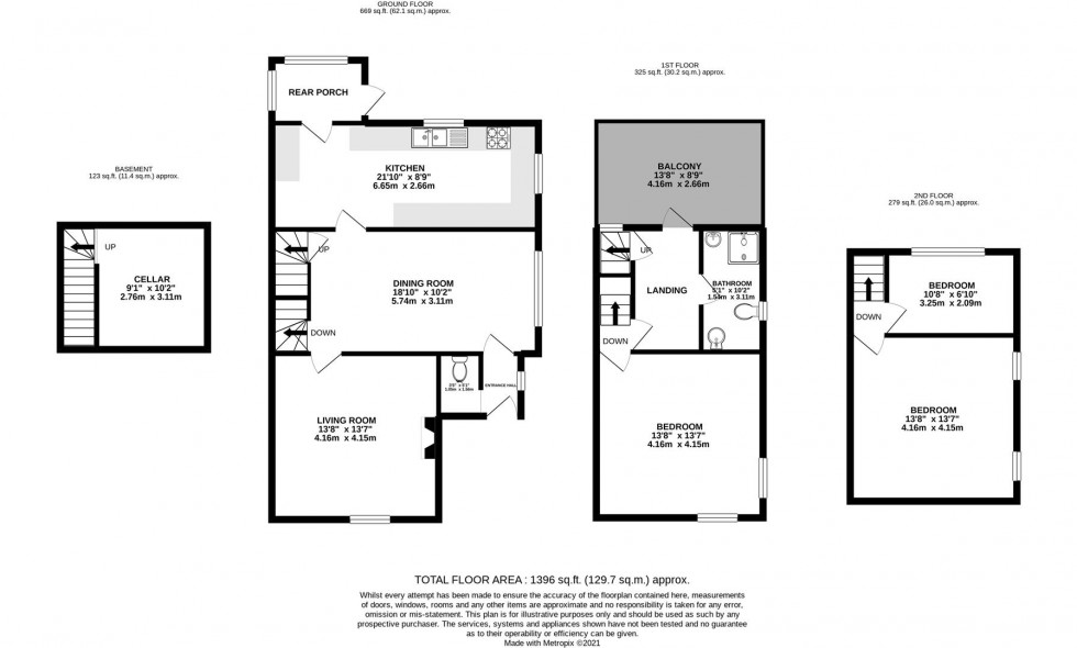 Floorplan for Holmes Chapel Road, Lower Withington