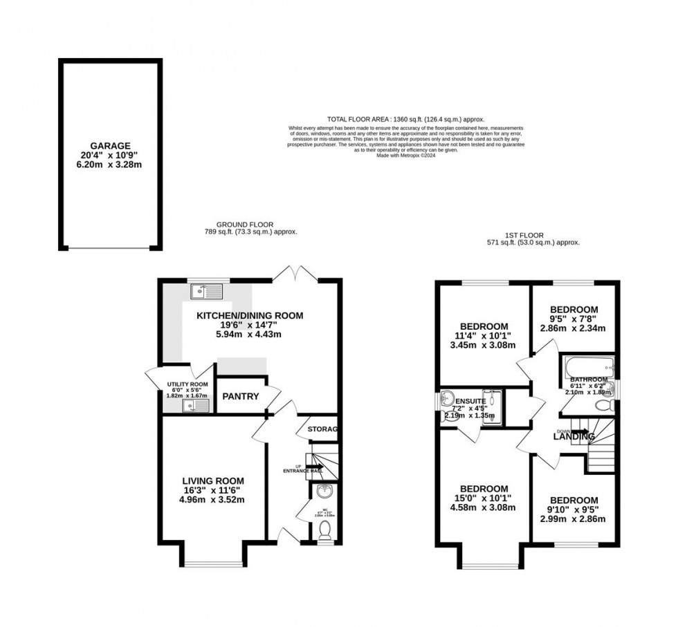 Floorplan for Storey Avenue, Macclesfield