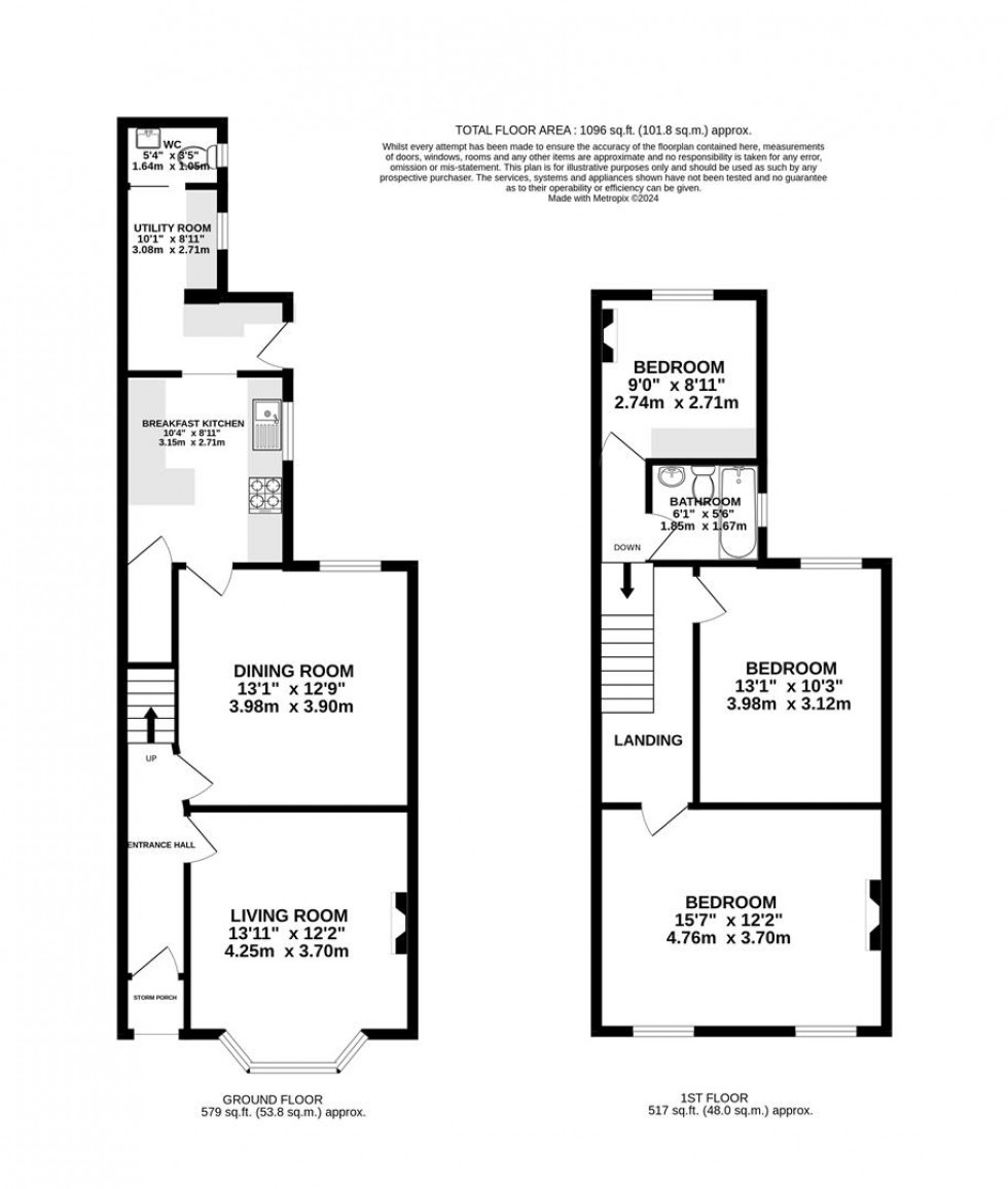 Floorplan for Heyes Lane, Alderley Edge