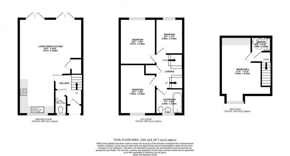 Floorplan for Holly Close, Holmes Chapel