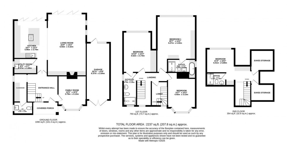 Floorplan for Moss Road, Alderley Edge