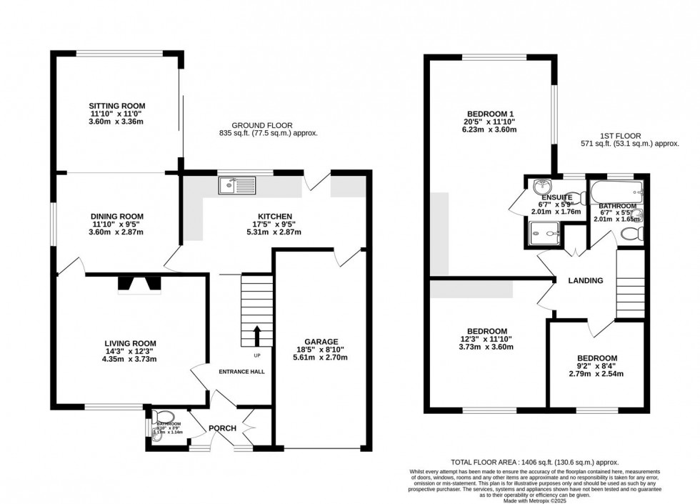 Floorplan for Devonshire Drive, Alderley Edge